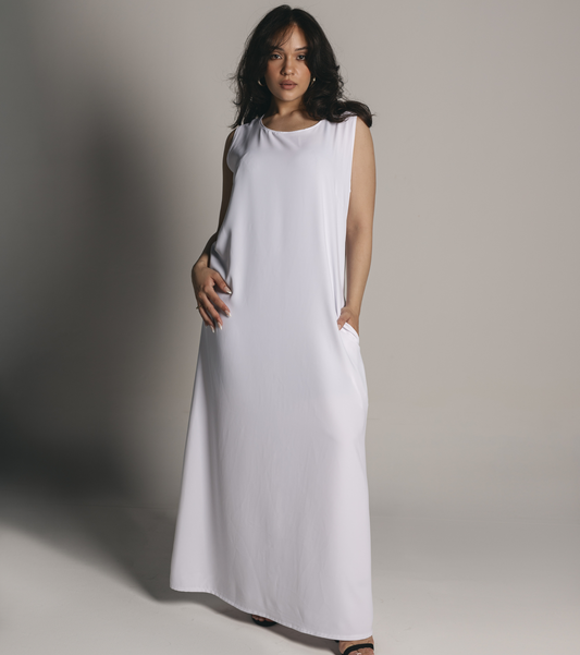 Sleeveless Inner | White